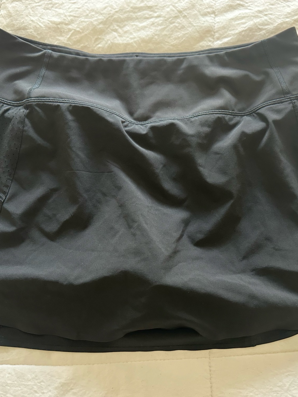 Athleta Black Run With It Skort - Women's Athletic Skort